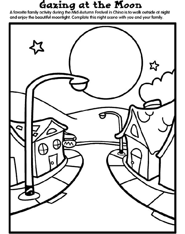 Mid - Autumn Festival Coloring Page | crayola.com